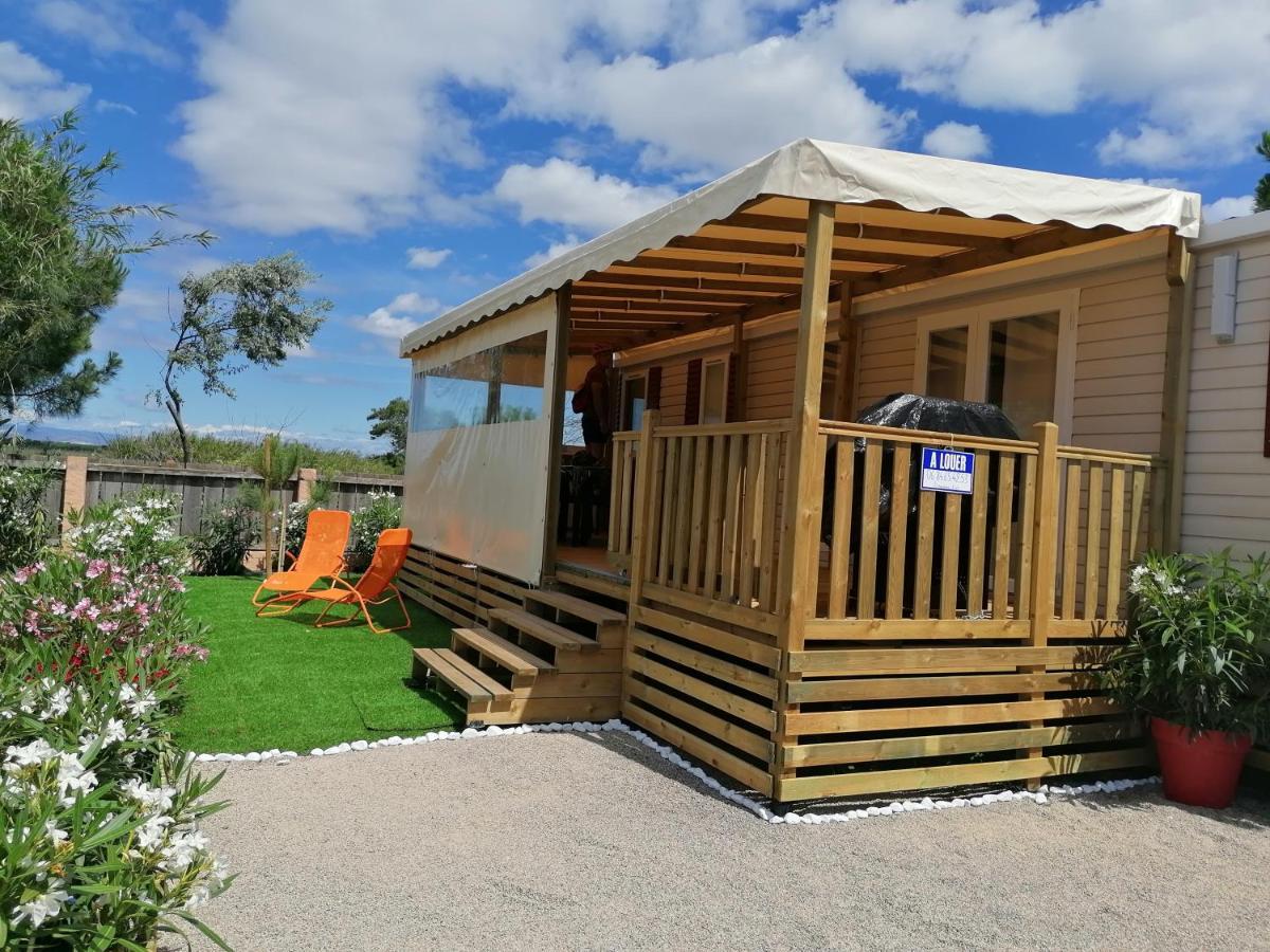 Superbe Mobil Home "Excellence" Au Mar Estang Canet-en-Roussillon Bagian luar foto